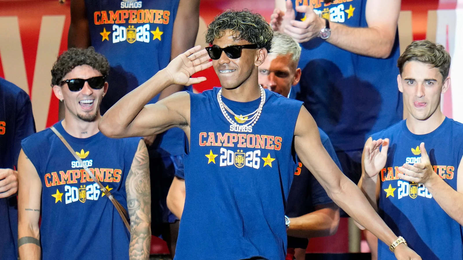 Spain Celebrates World Cup Victory: Lamine Yamal and Ferran Torres in the Spotlight