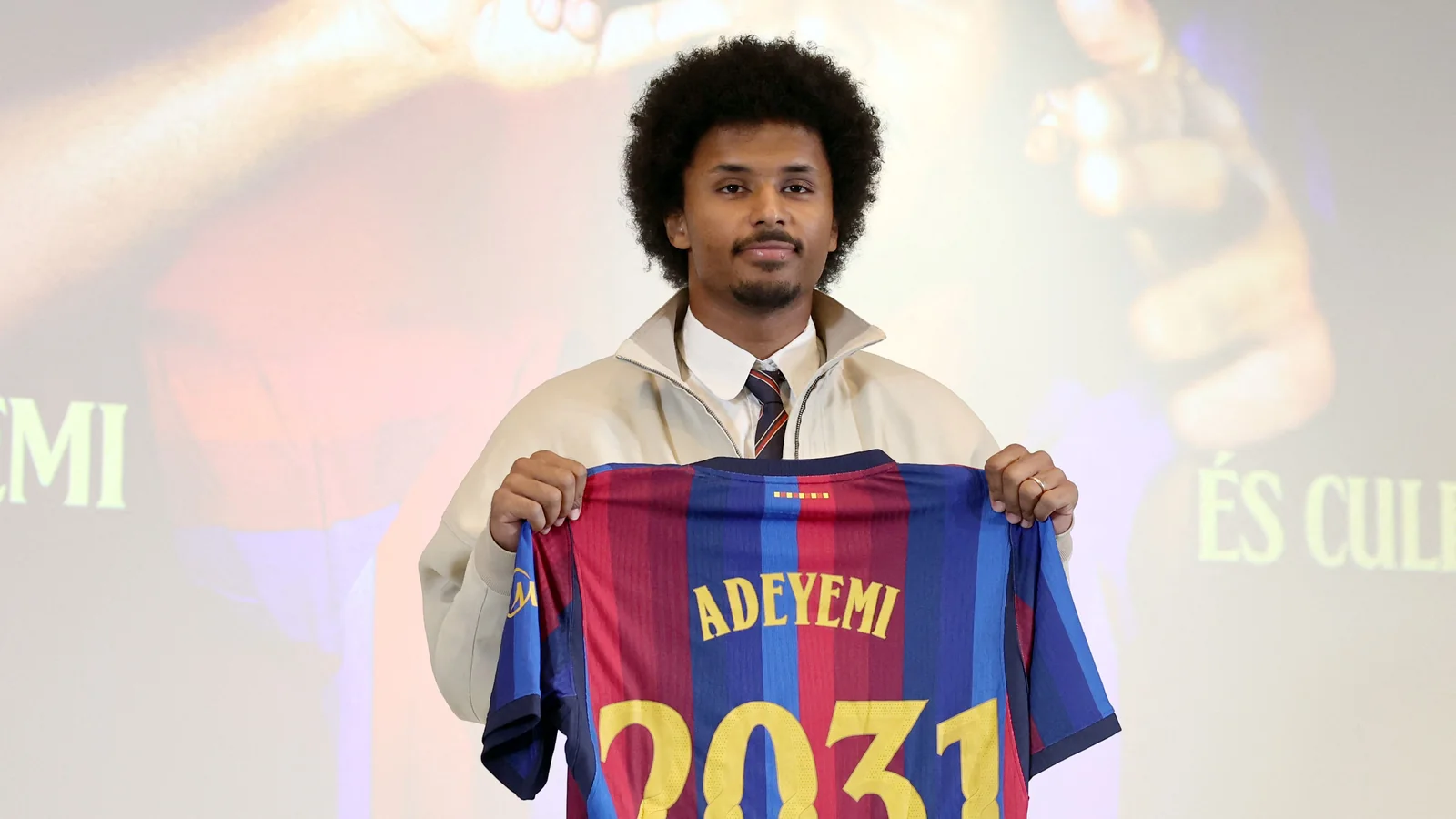Karim Adeyemi sorprende a sus compañeros en el Barcelona con su velocidad