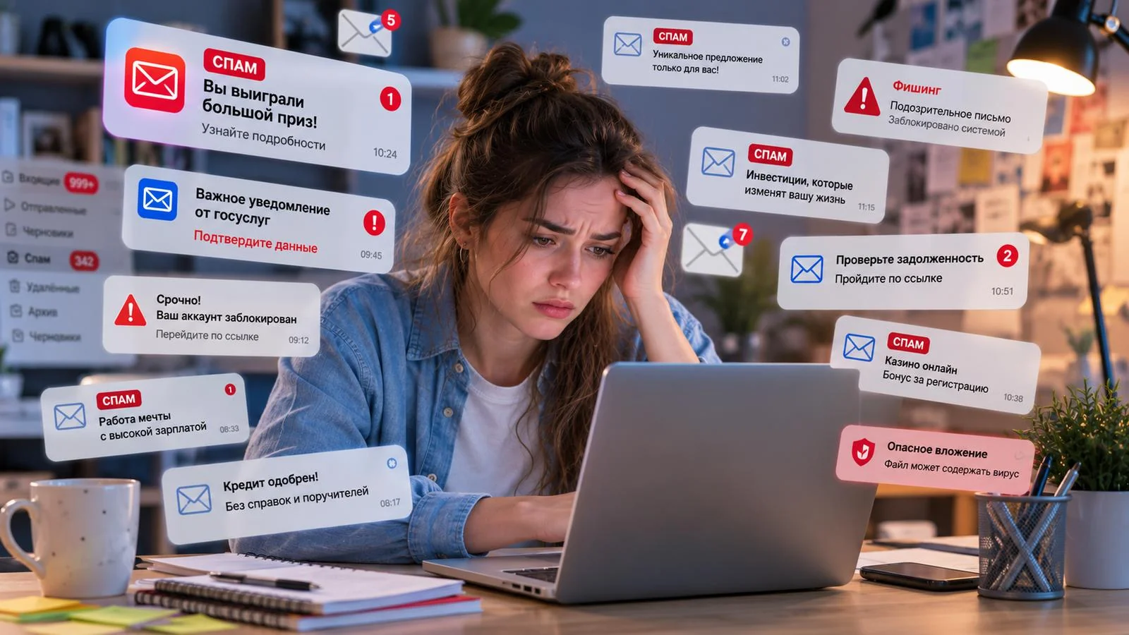 Cybersécurité : les spammeurs passent des messages de masse aux attaques ciblées