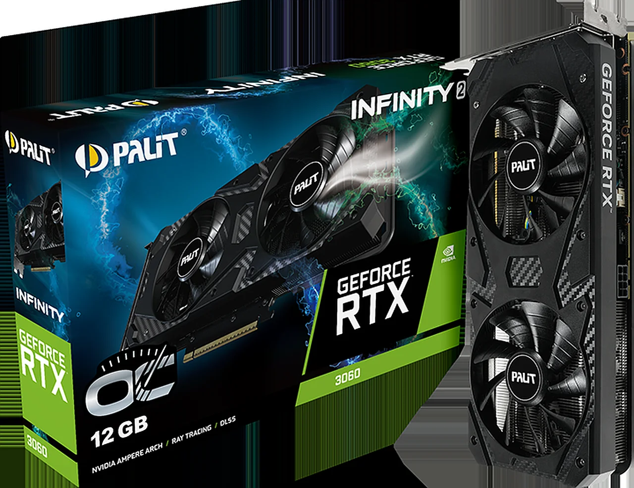 Классика қайтмоқда: Палит 12 GB хотирага эга янги GeForce RTX 3060 моделини тақдим этди