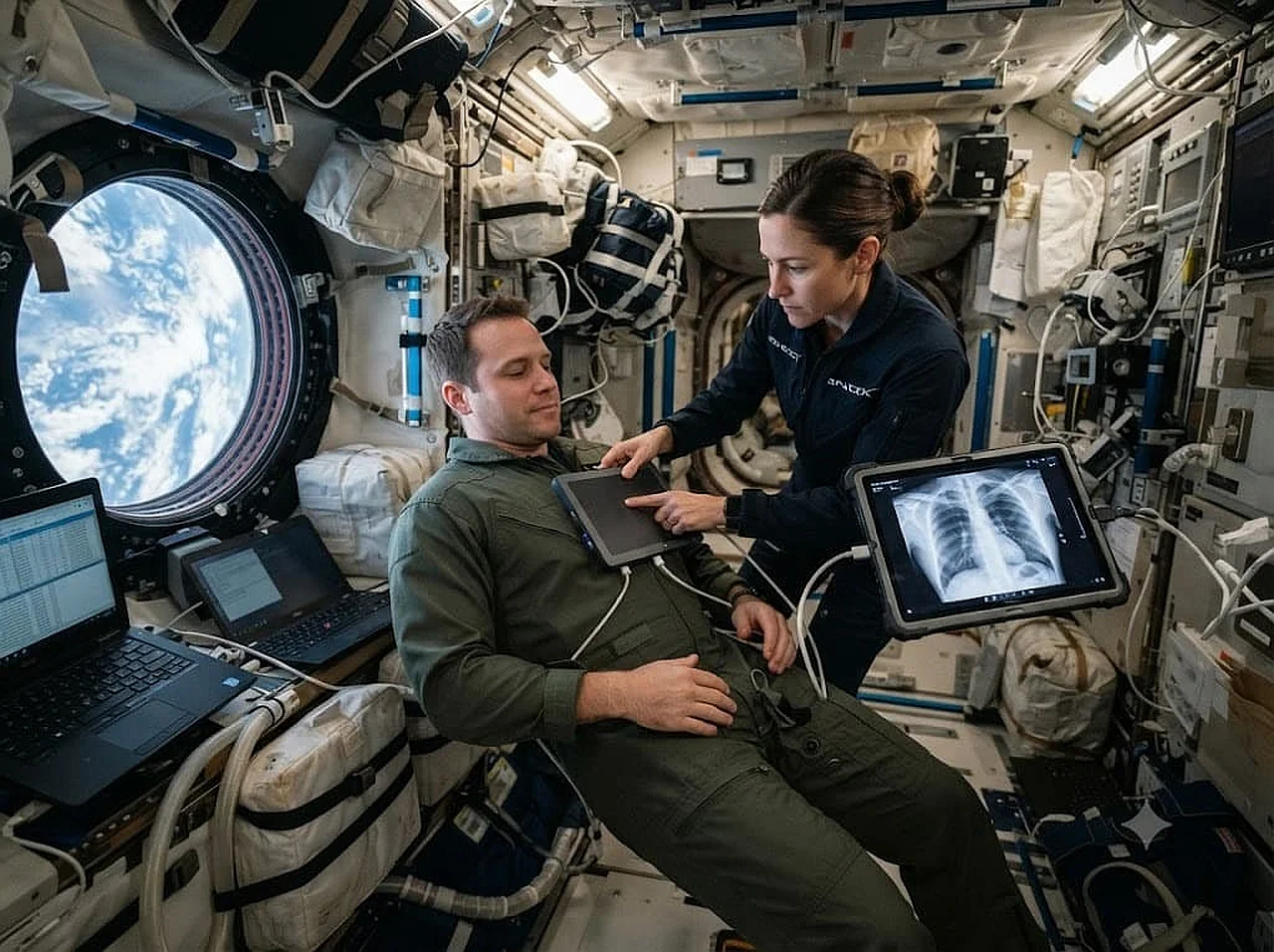 First Full-Fledged X-Ray Images Taken in Space