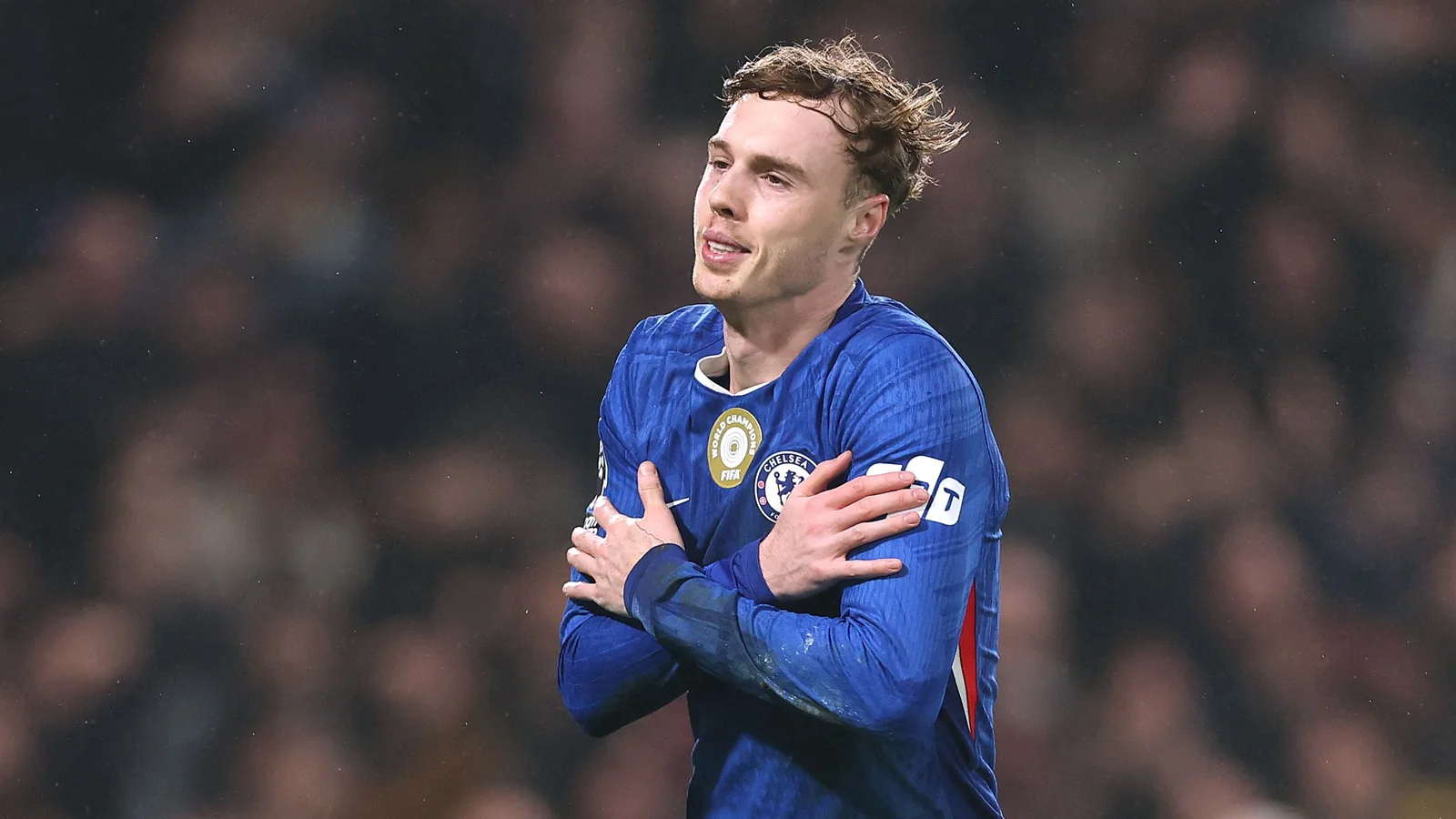 Cole Palmer warnt Morgan Torwart Rogers vor seinem Jubelstil