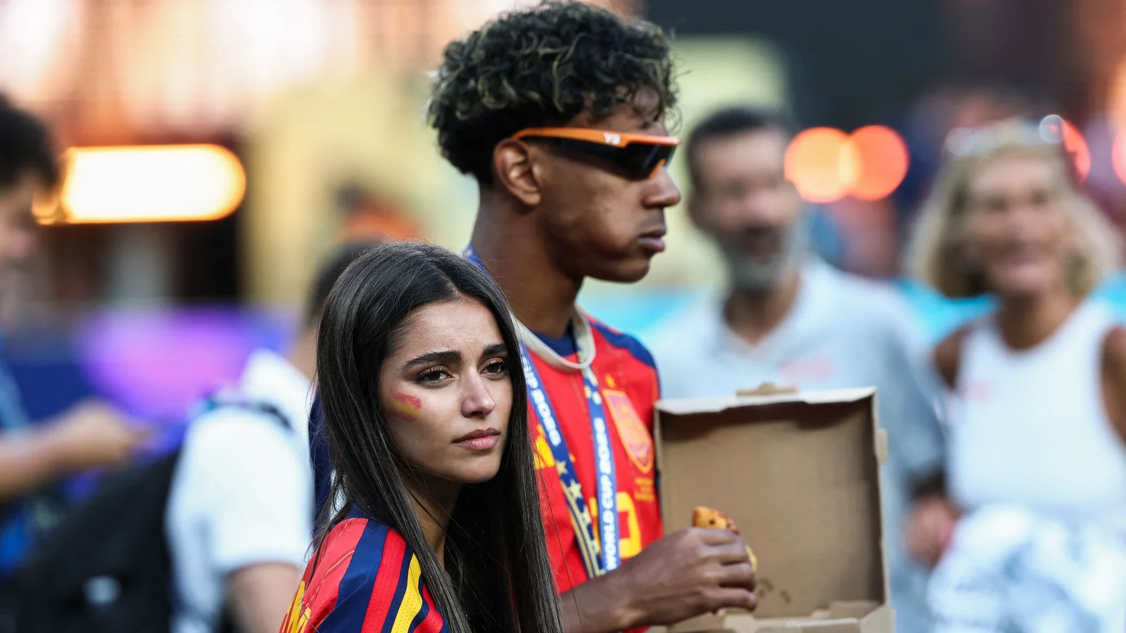 Lamine Yamal and Spain World Champions: Young star celebrates victory with his girlfriend