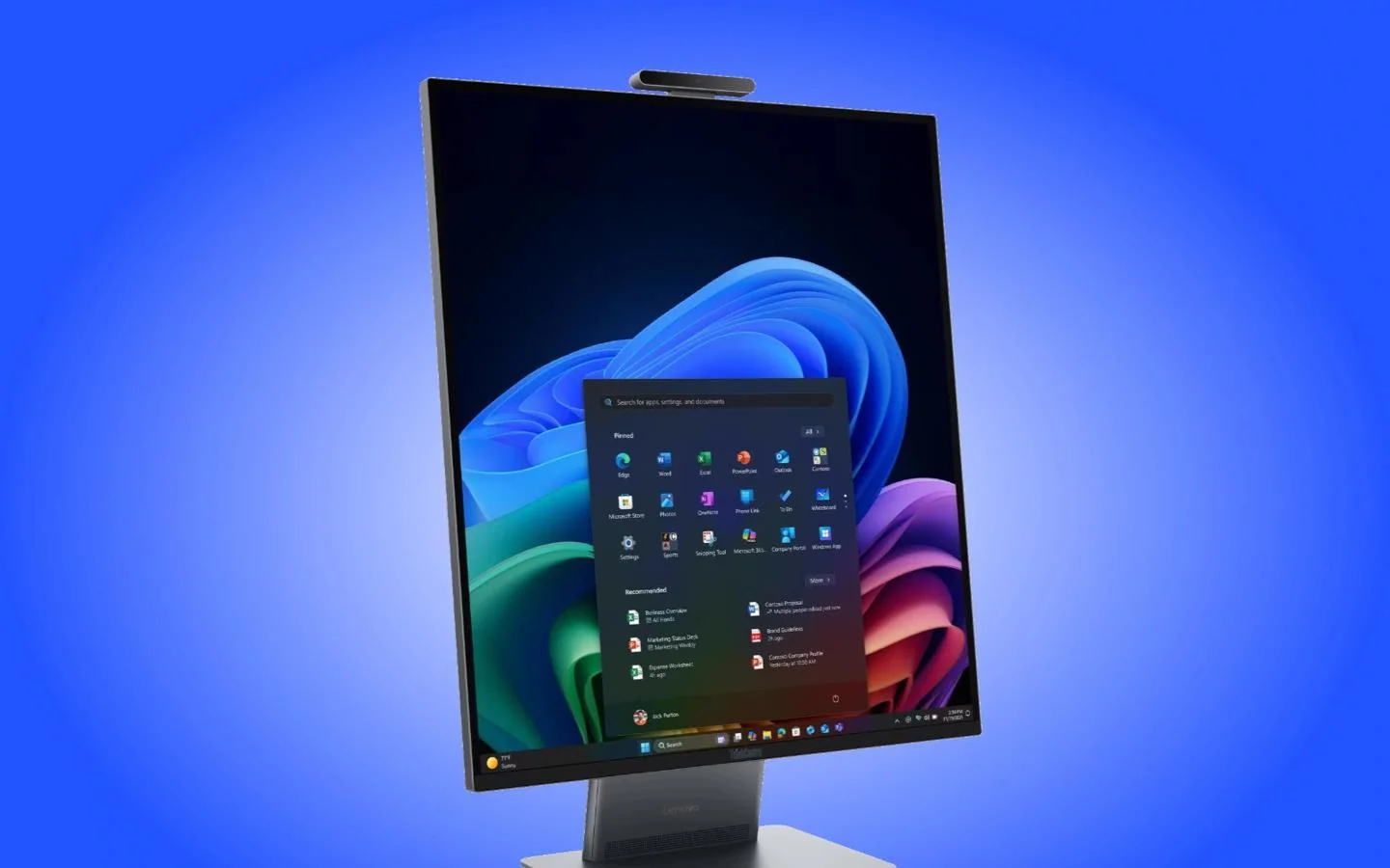 Lenovo ноодатий дисплейга эга ТинкЦентре Х моноблогини тақдим этди