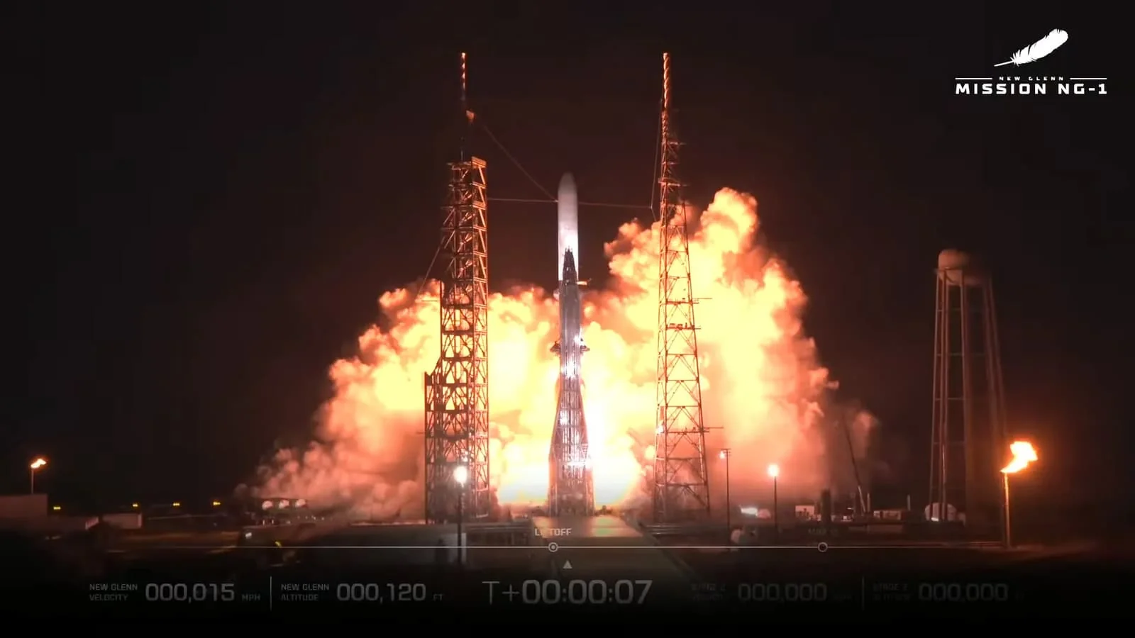NASA раҳбари New Glenn ракетасининг кучли портлаши сабабини маълум қилди