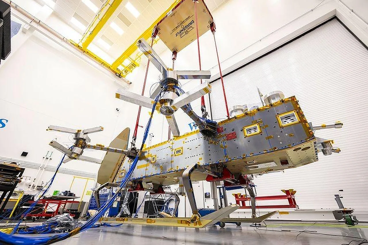 NASA's Dragonfly mission: Octocopter drone resistant to Titan's atmosphere is being prepared
