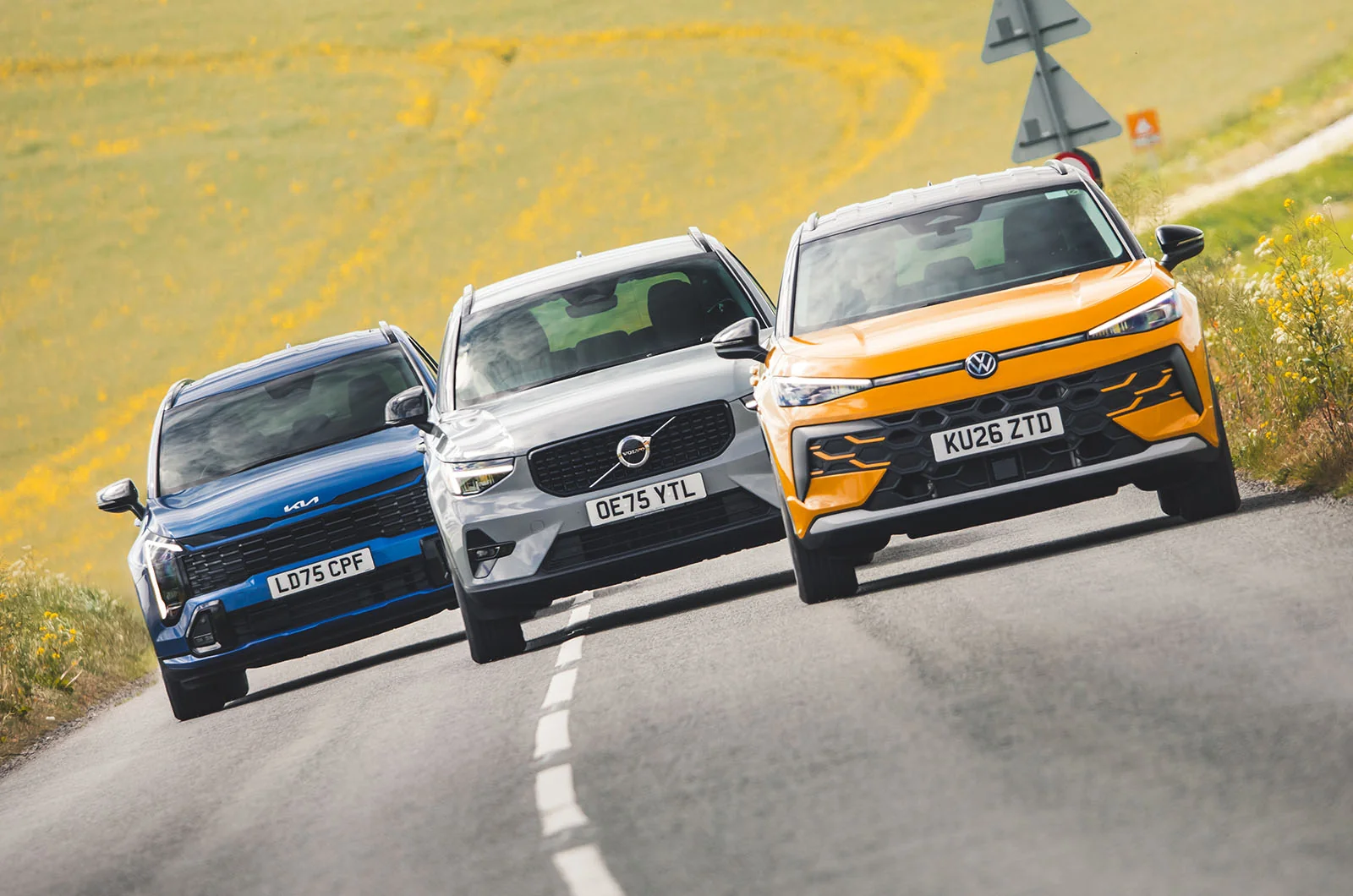 Лучший кроссовер для семьи: конкуренция Kia Sportage, Volvo XC40 и Volkswagen Т-Рок