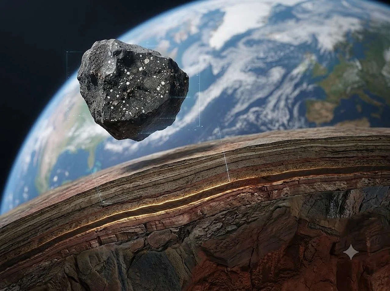 Scientists identify the type of meteorite that wiped out the dinosaurs: it turned out to be rarer than expected