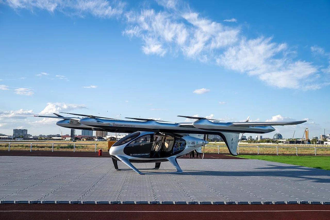 New era in Central Asia's skies: Unmanned air taxi tested for the first time in Astana