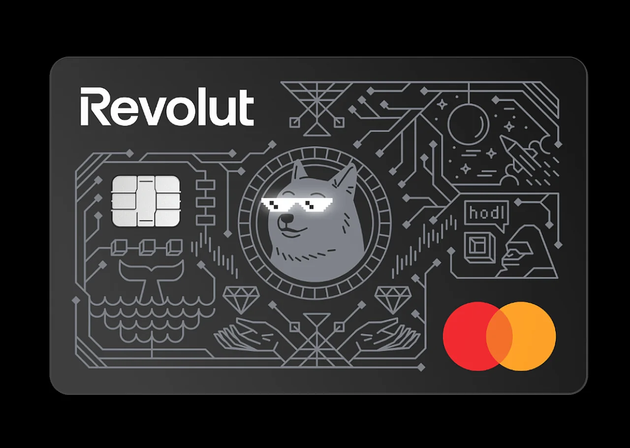 Revolut koʻzlari yonadigan Doge memi tushirilgan noodatiy bank kartasini taqdim etdi