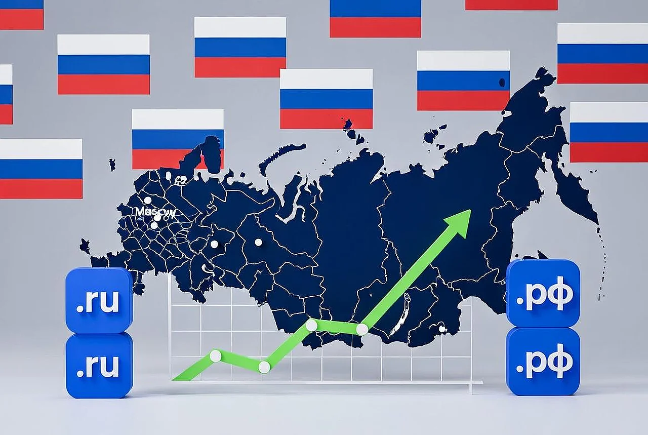.ру ва .рф домен зоналари: Эгалар сони сайтлар миқдоридан тезроқ ўсмоқда