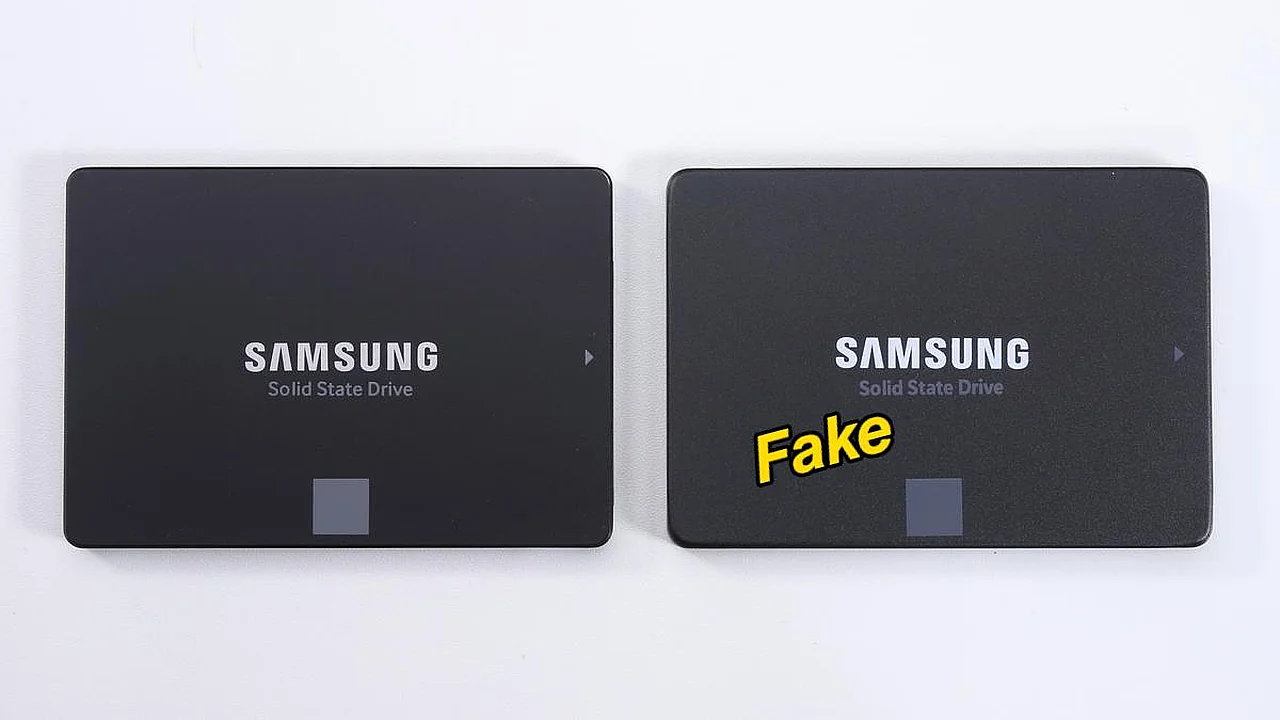 Vorsicht vor gefälschten Samsung 870 EVO: Identisches Aussehen, aber schneller Defekt