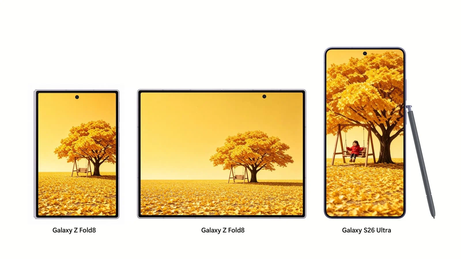 Samsung Galaxy Z Fold 8 erstmals mit Galaxy S26 Ultra verglichen