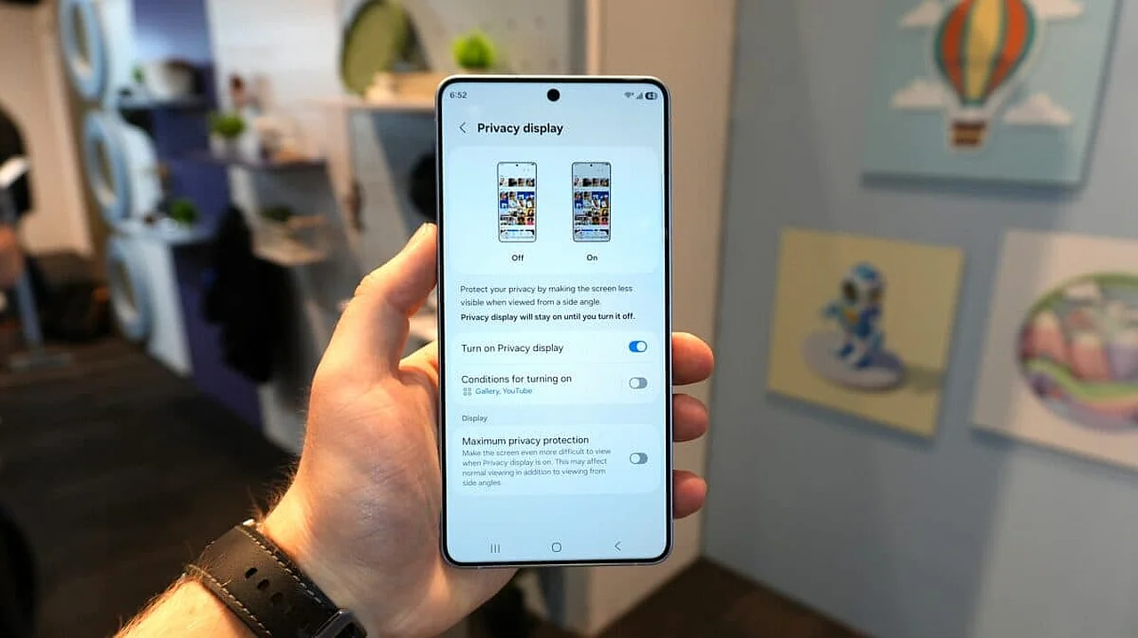 Samsung kişisel veri korumasında devrim yapmaya hazırlanıyor: Privacy Display tüm Galaxy S27 amiral gemilerine gelecek