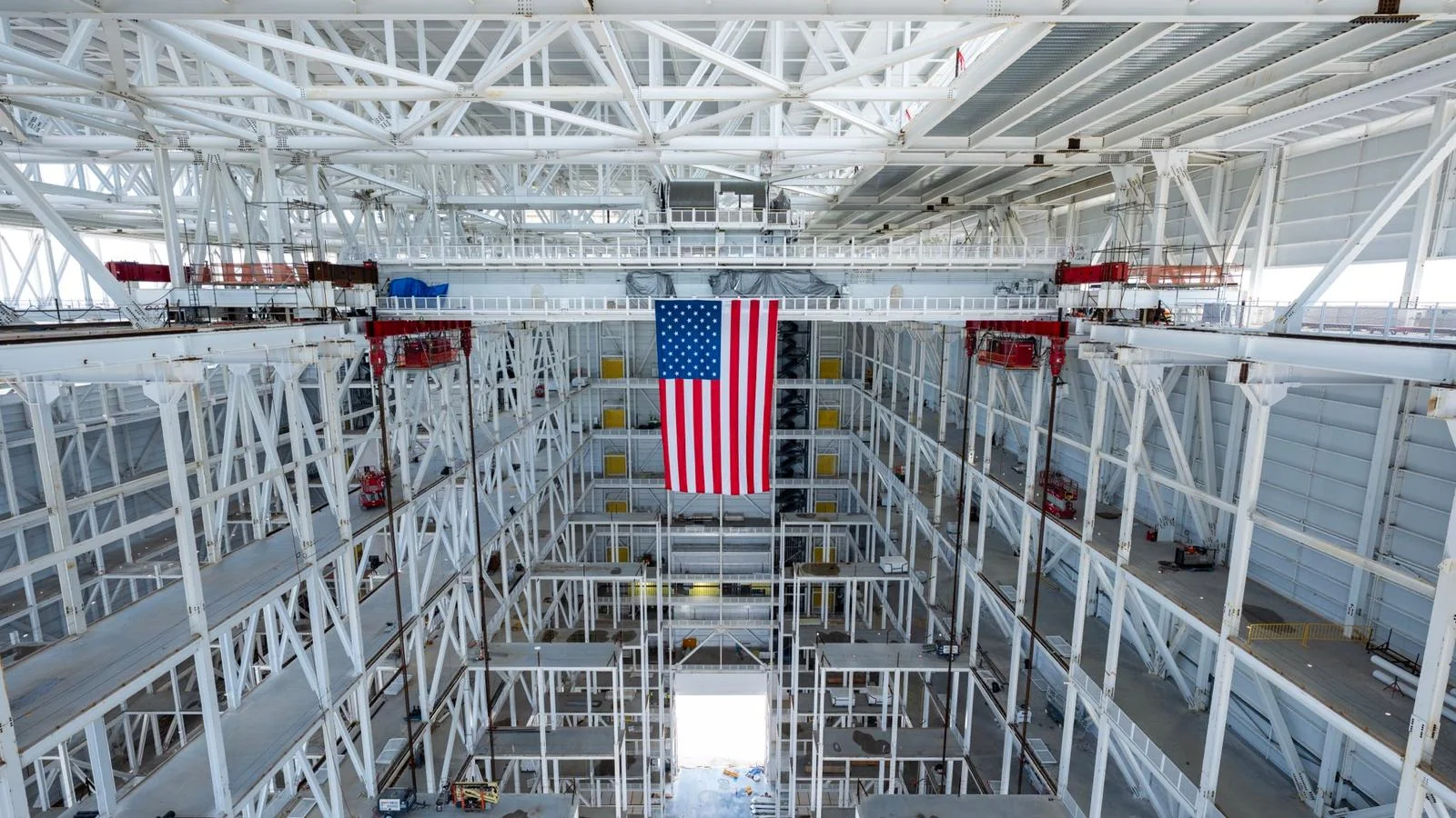 SpaceX reveals the interior of GigaBay, the world's largest rocket factory