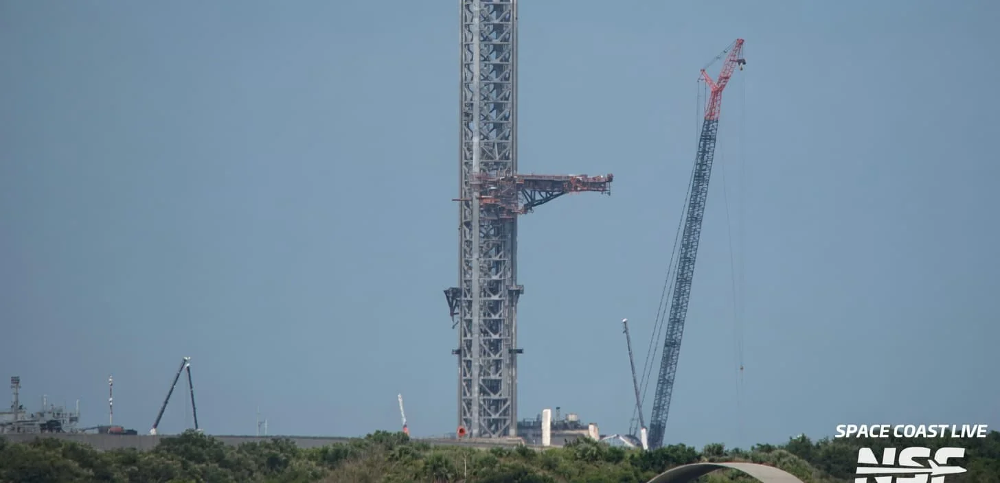 SpaceX Tests Starship Catch Mechanism in Florida