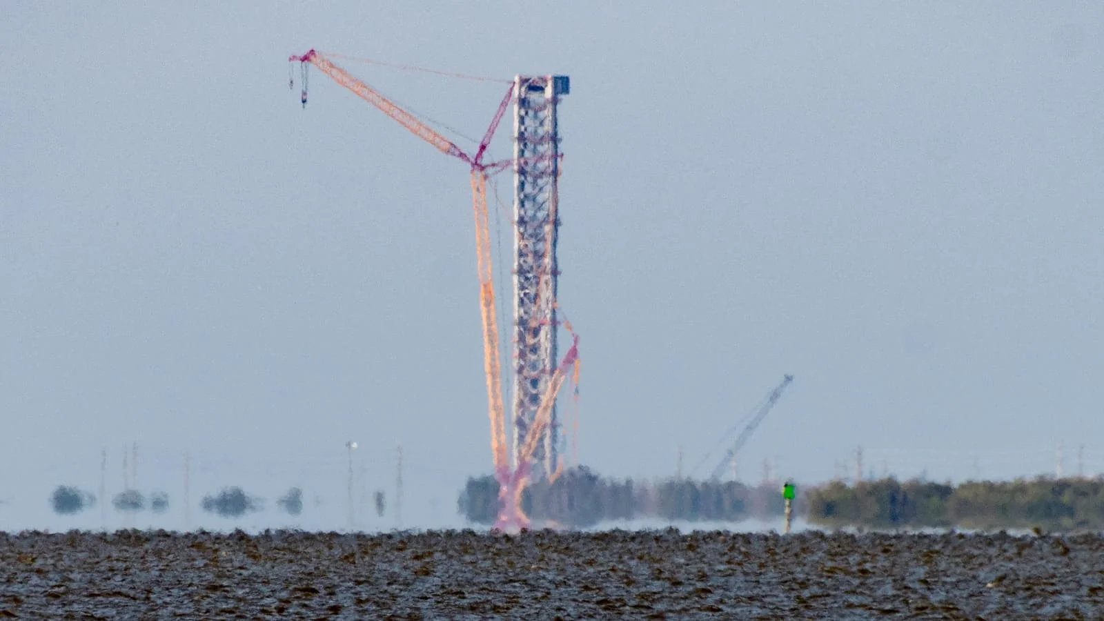 SpaceX Completes Construction of World's Tallest Mechazilla Tower at Cape Canaveral