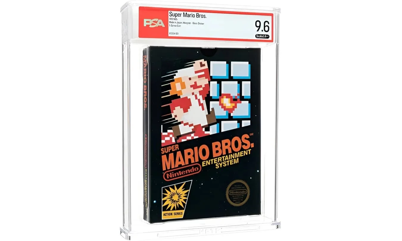 Super Mario Bros. Game Sold for Record 3 Million Dollars