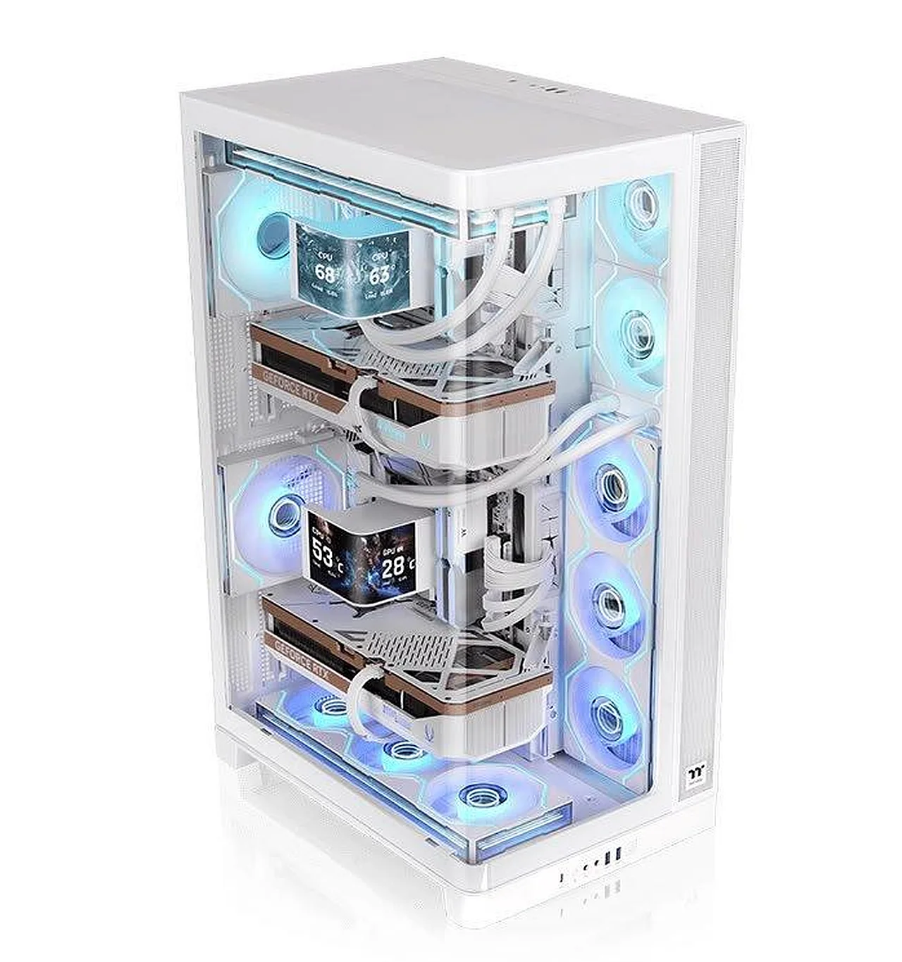 Thermaltake Capo X : La possibilité d'assembler deux ordinateurs indépendants dans un seul boîtier