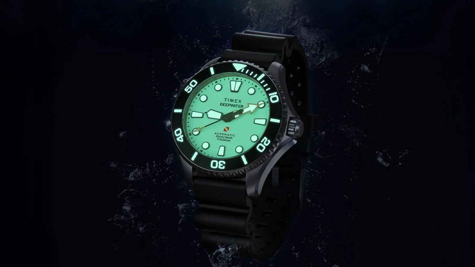 Timex introduces new titanium case watch for professional divers