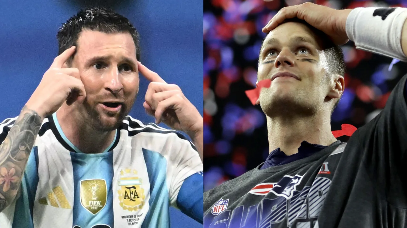 Tom Brady impresionado por la victoria de Lionel Messi y Argentina sobre Egipto