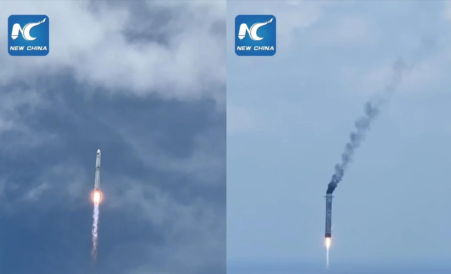China revolutionizes space: First stage of Long March 10B rocket successfully recovered