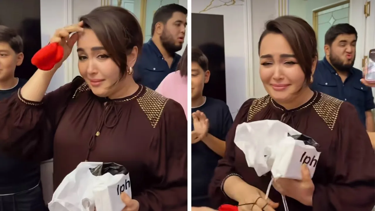 An unexpected birthday greeting: The surprise prepared for Yulduz Turdiyeva brought her to tears (video)