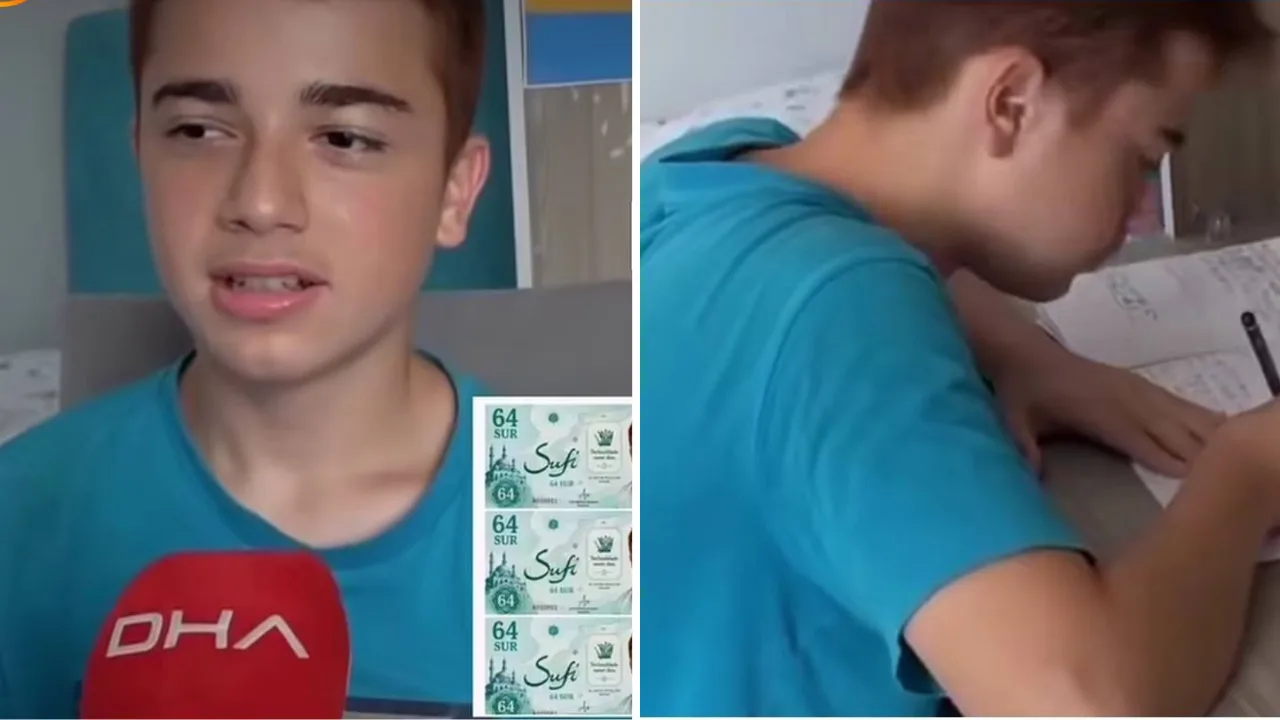13-Year-Old Boy Draws Attention with Unusual Idea: He Created His Own Language and Even Established a State