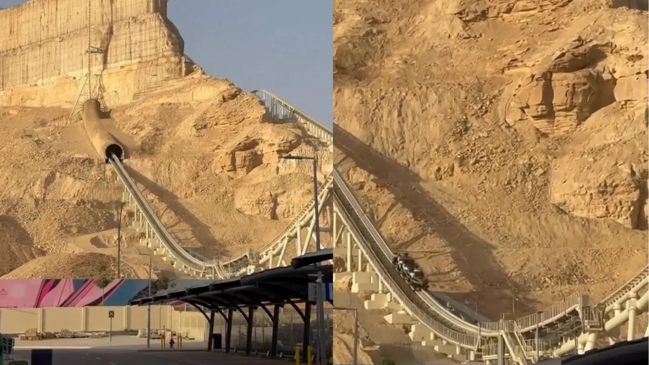L'attraction la plus rapide du monde est en service en Arabie saoudite (vidéo)