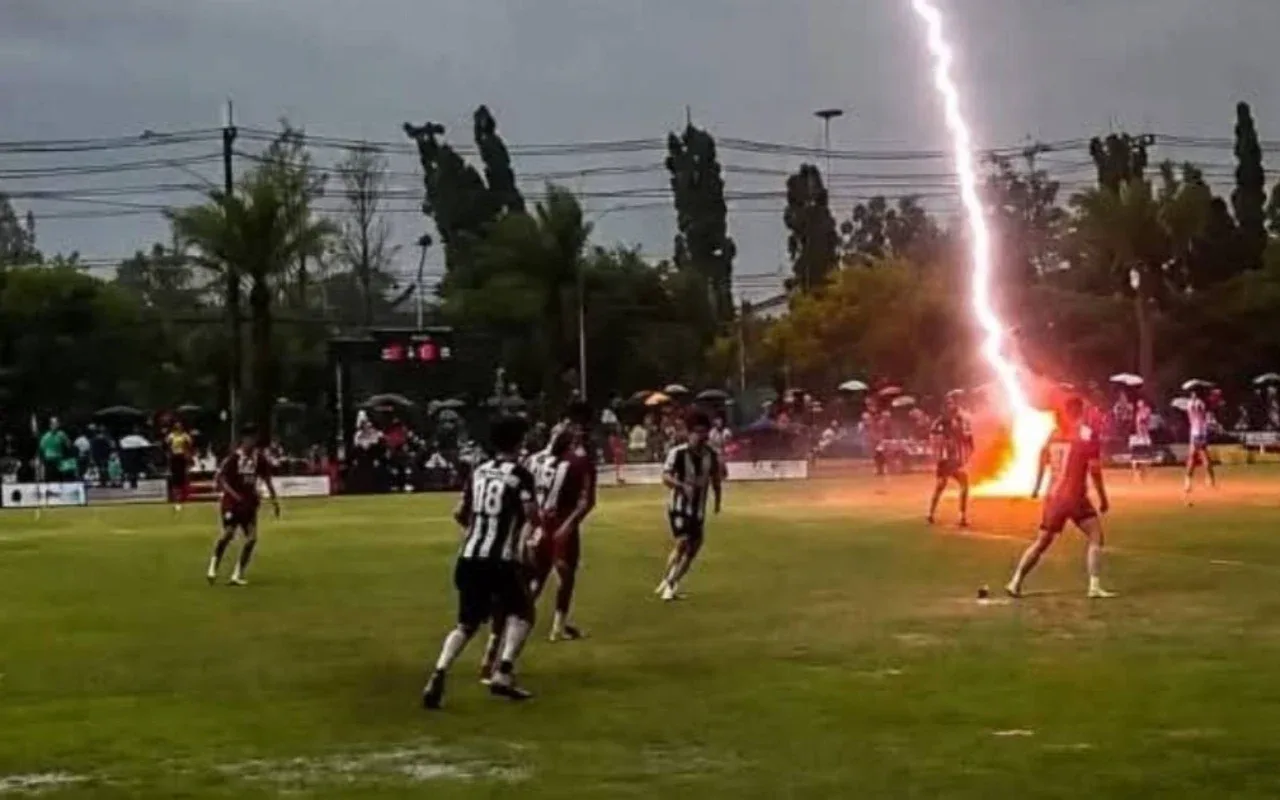Lightning Strikes Football Pitch in Thailand: 24-Year-Old Player Dies