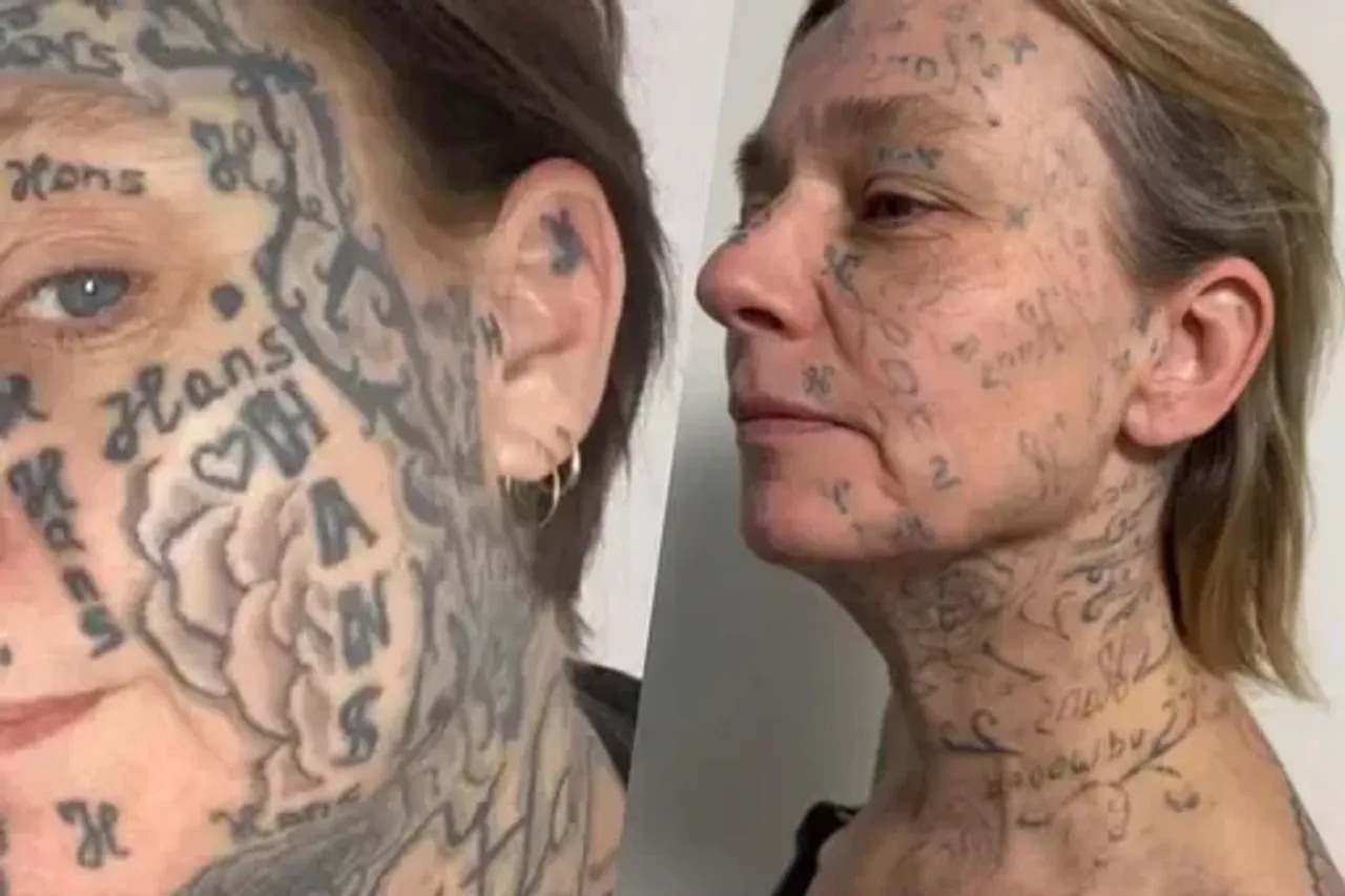 Ex-boyfriend had his name tattooed on a woman’s body 250 times
