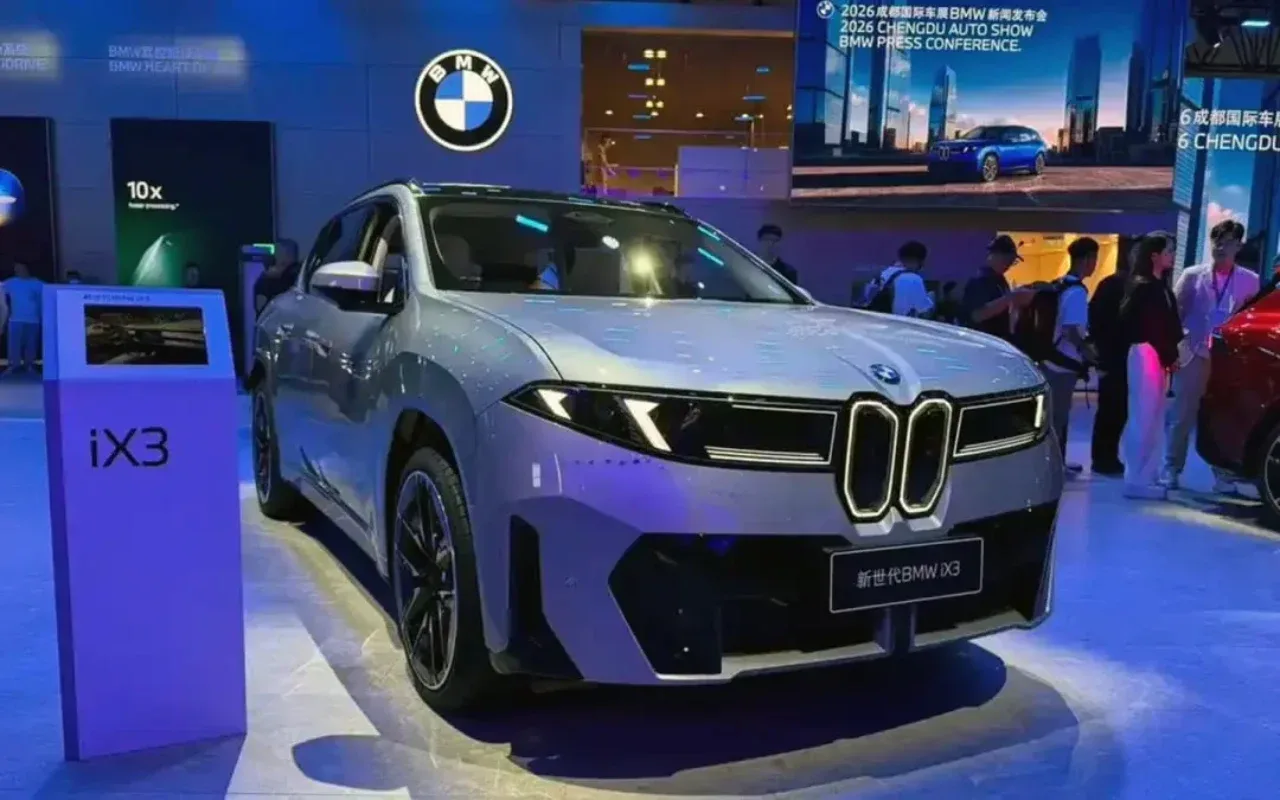 China-specific version of the BMW iX3 unveiled (photos)