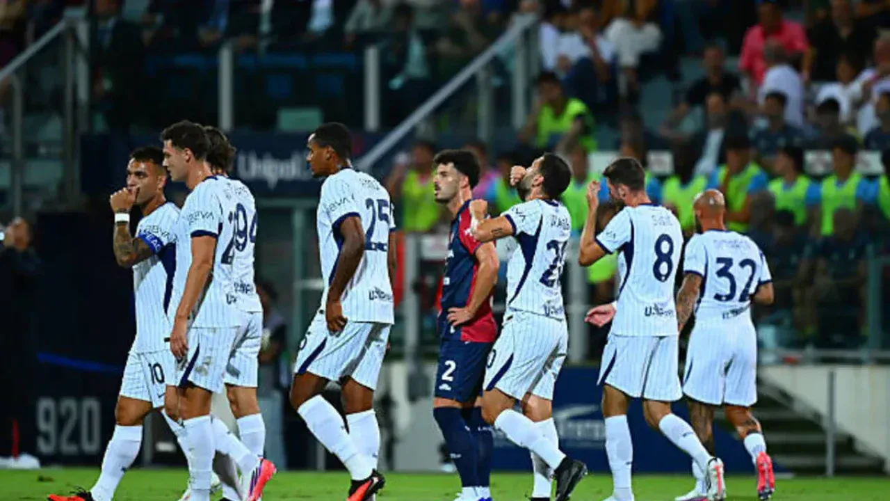 100% de efectividad para el Inter: detalles del partido Cagliari - Inter