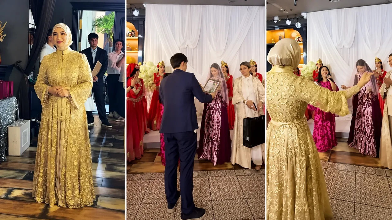 Beautiful footage from Rayhon Ulasenova's "kelin salom" ceremony (video)