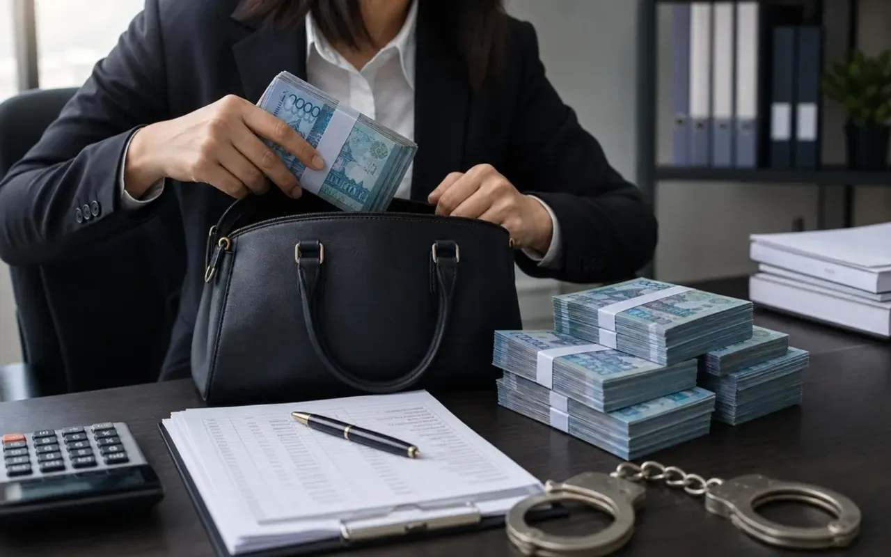 Kindergarten accountant in West Kazakhstan increases own salary by 30 million tenge
