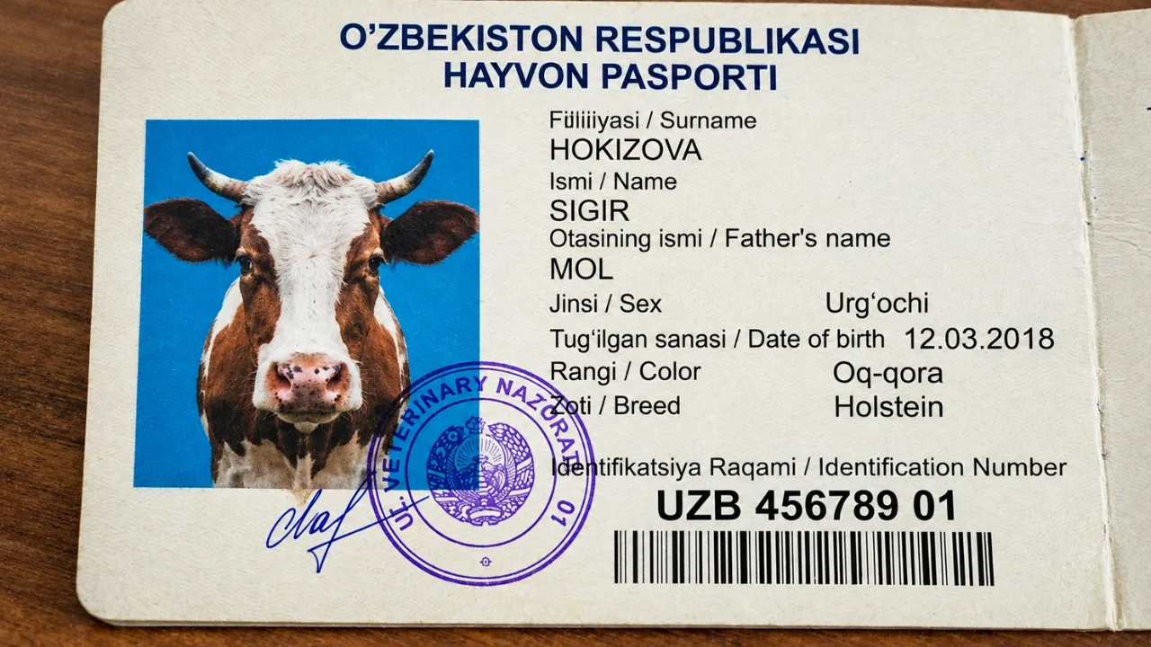 Copy of the required passport for pets spreads on social networks