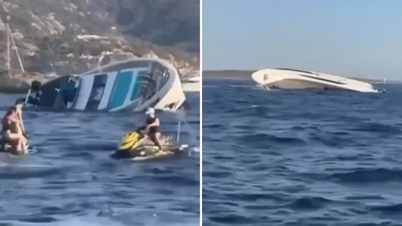 9-Millionen-Euro-Yacht gesunken