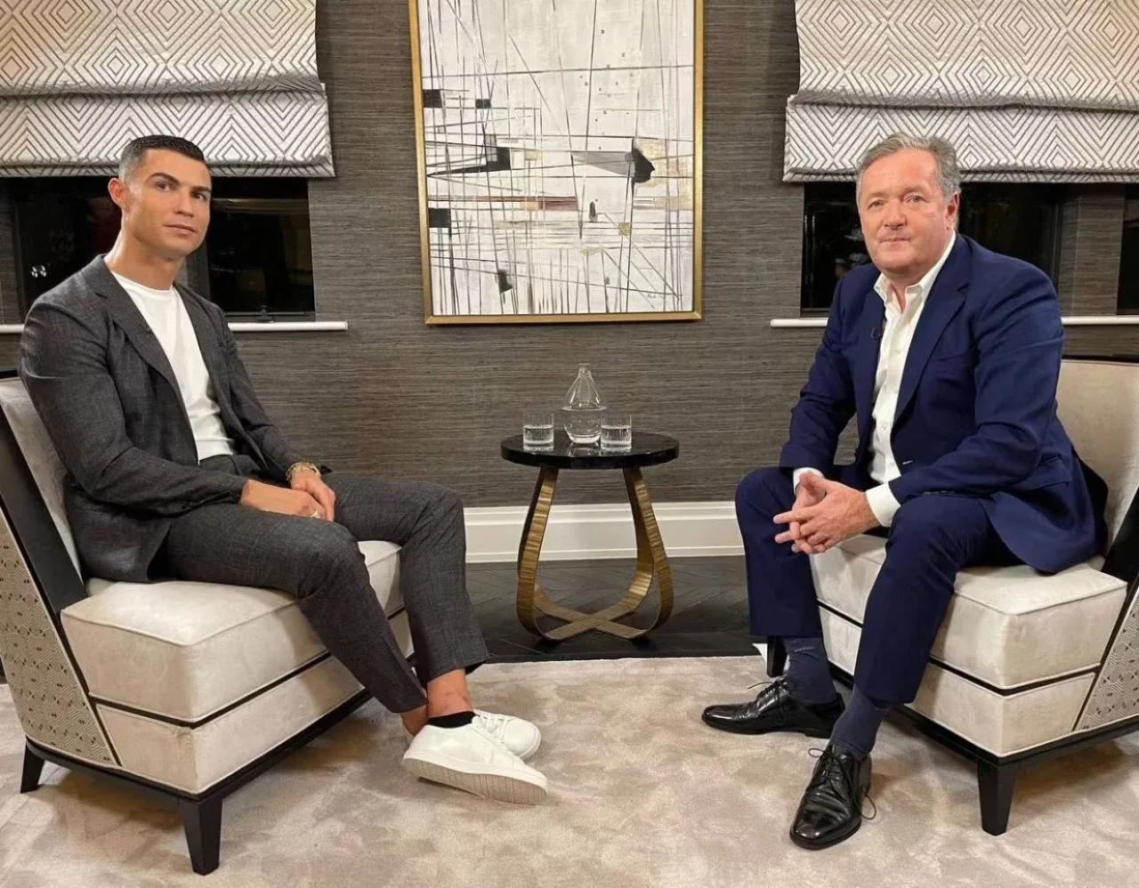 “The debate is over, Ronaldo won!” Piers Morgan makes sharp statement after Messi's departure