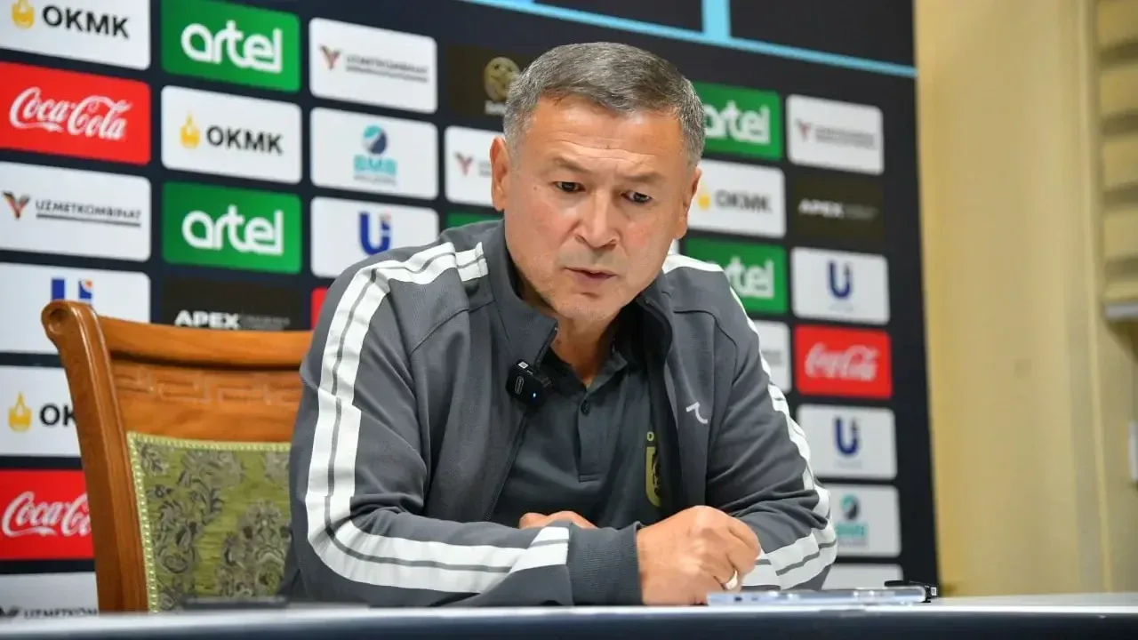 Mirjalol Qosimov "Nasaf"dan uchralgan mag‘lubiyat sababini ochiqladi