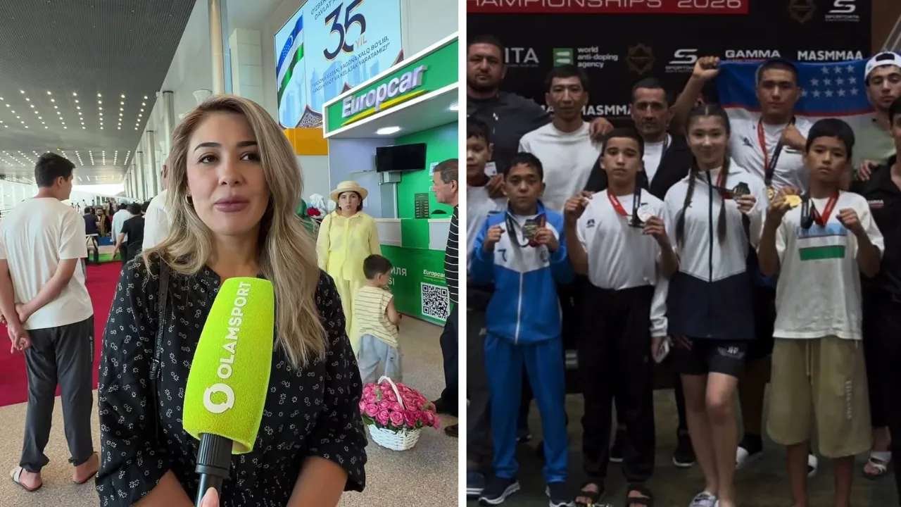 The daughter of beautiful actress Jamila G‘ofurova takes second place in MMA in Malaysia!