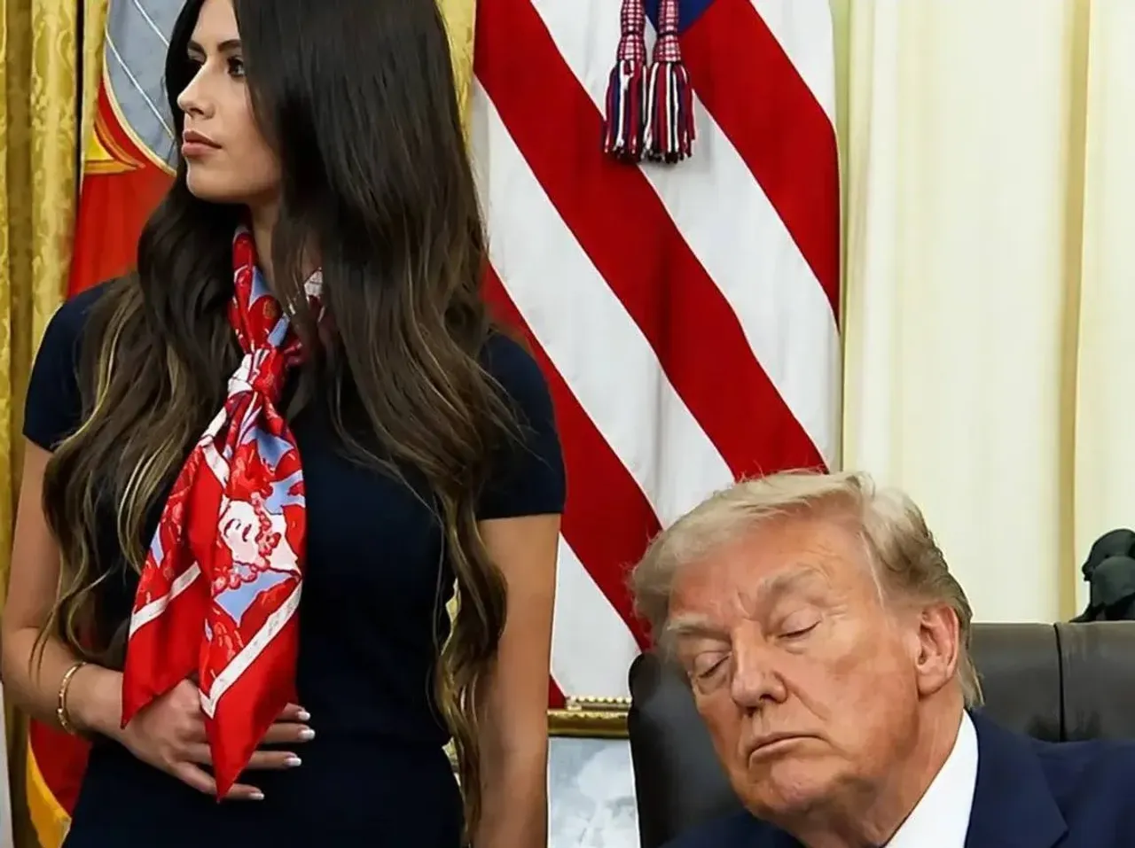 Trump Gets Sleepy Again: White House Footage Sparks Online Buzz