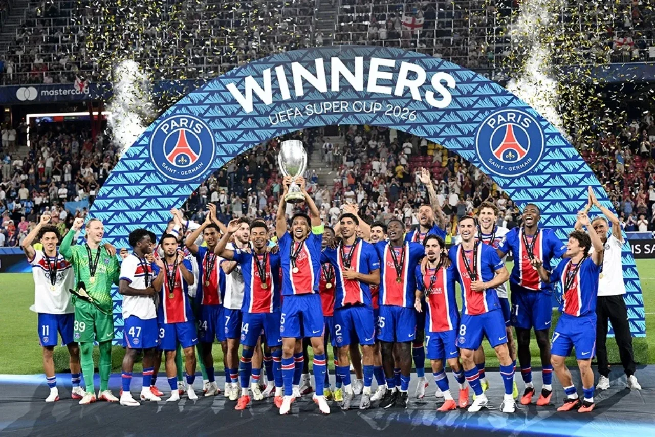 PSG Defeat Aston Villa to Win the UEFA Super Cup