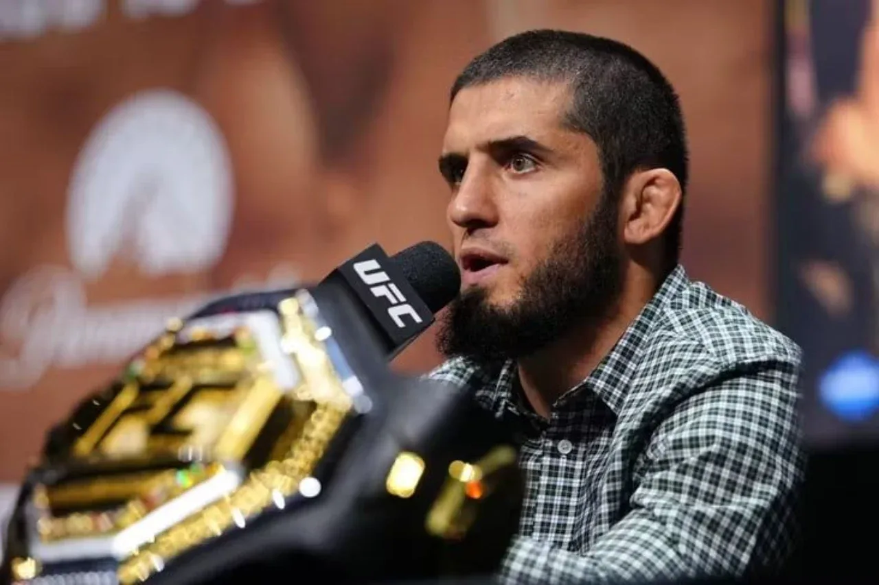 Islam Makhachev reacts to Umar Nurmagomedov's shocking knockout