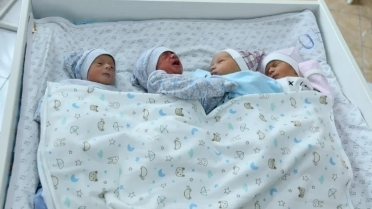 Quadruplets born in a single family in Andijan