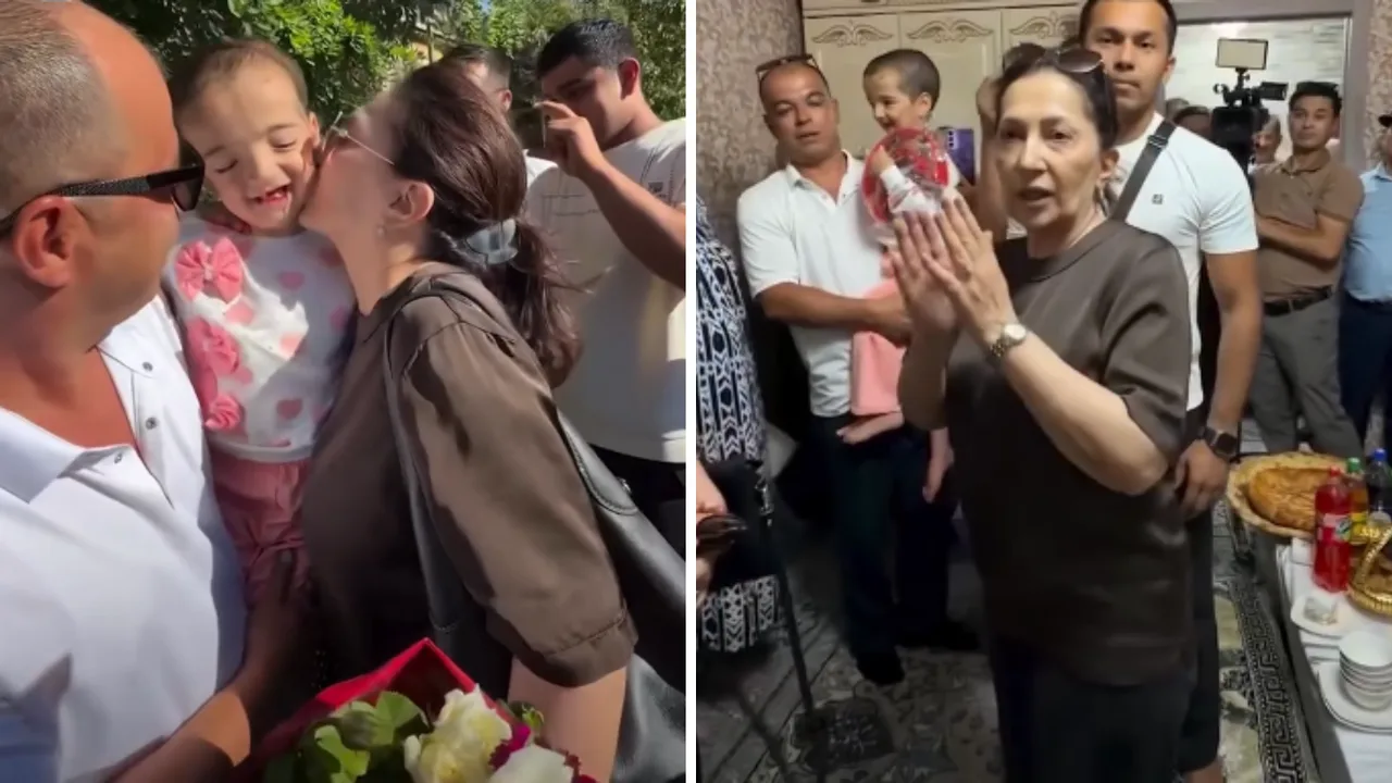 Nasiba Abdullayeva visited the Tajik girl who became famous for the song "Bari gal" (video)