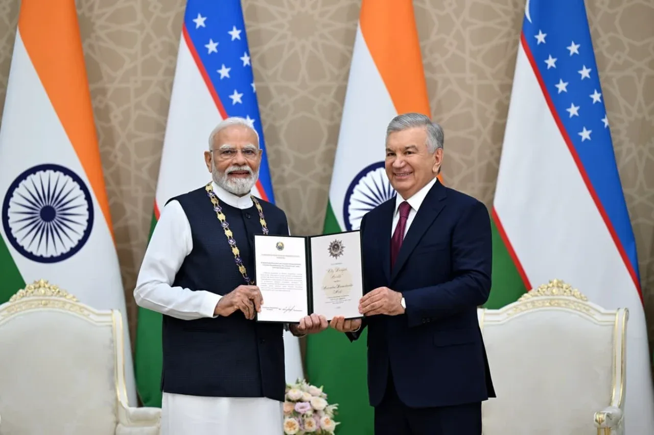 High esteem at "Koksaroy": The President awards Narendra Modi with the "Order of Friendship of the Highest Degree"