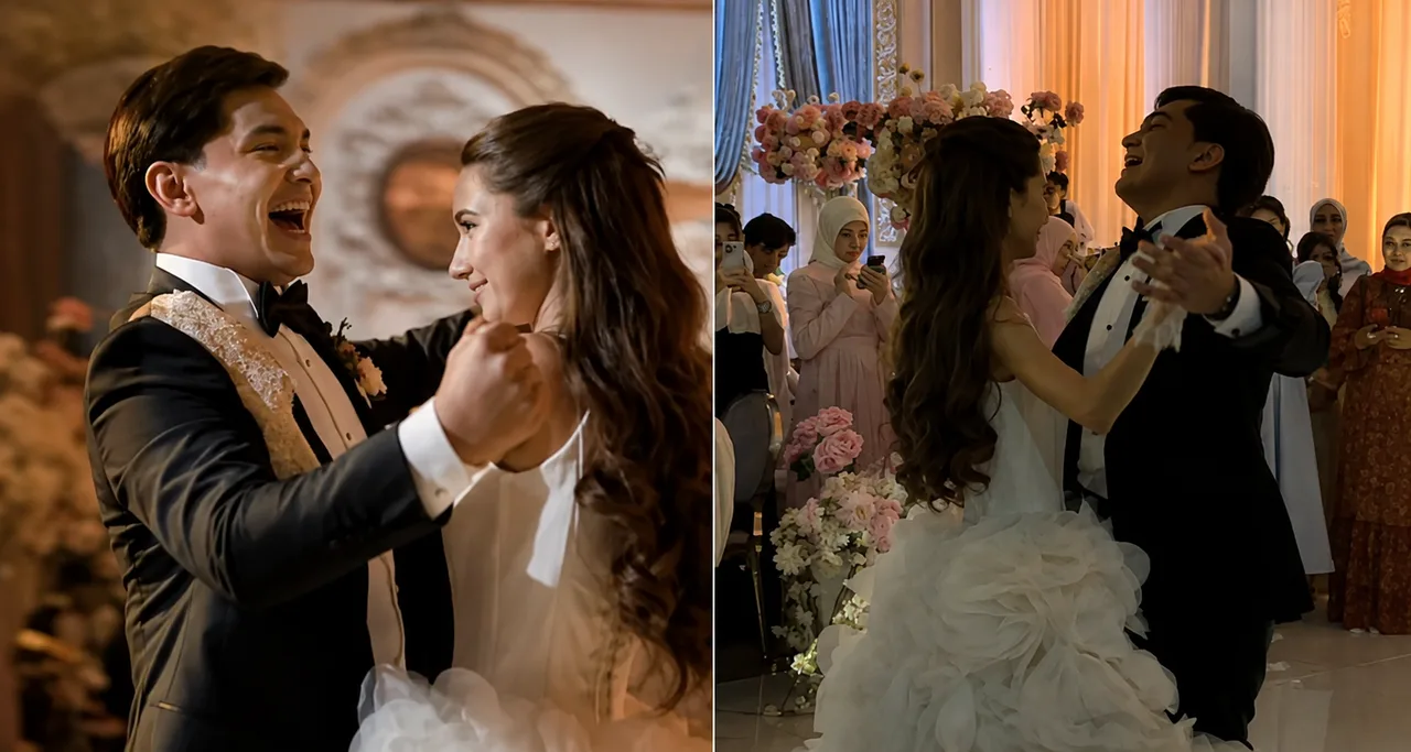 The groom’s romantic gesture toward his bride to Ozodbek Nazarbekov’s song amazed everyone (video)