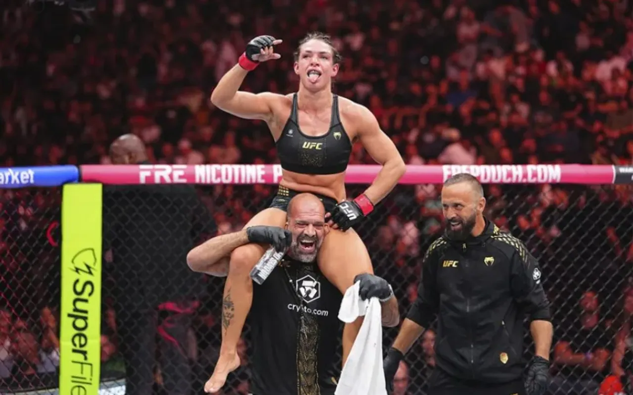 Mackenzie Dern bat Robertson et défend sa ceinture UFC !