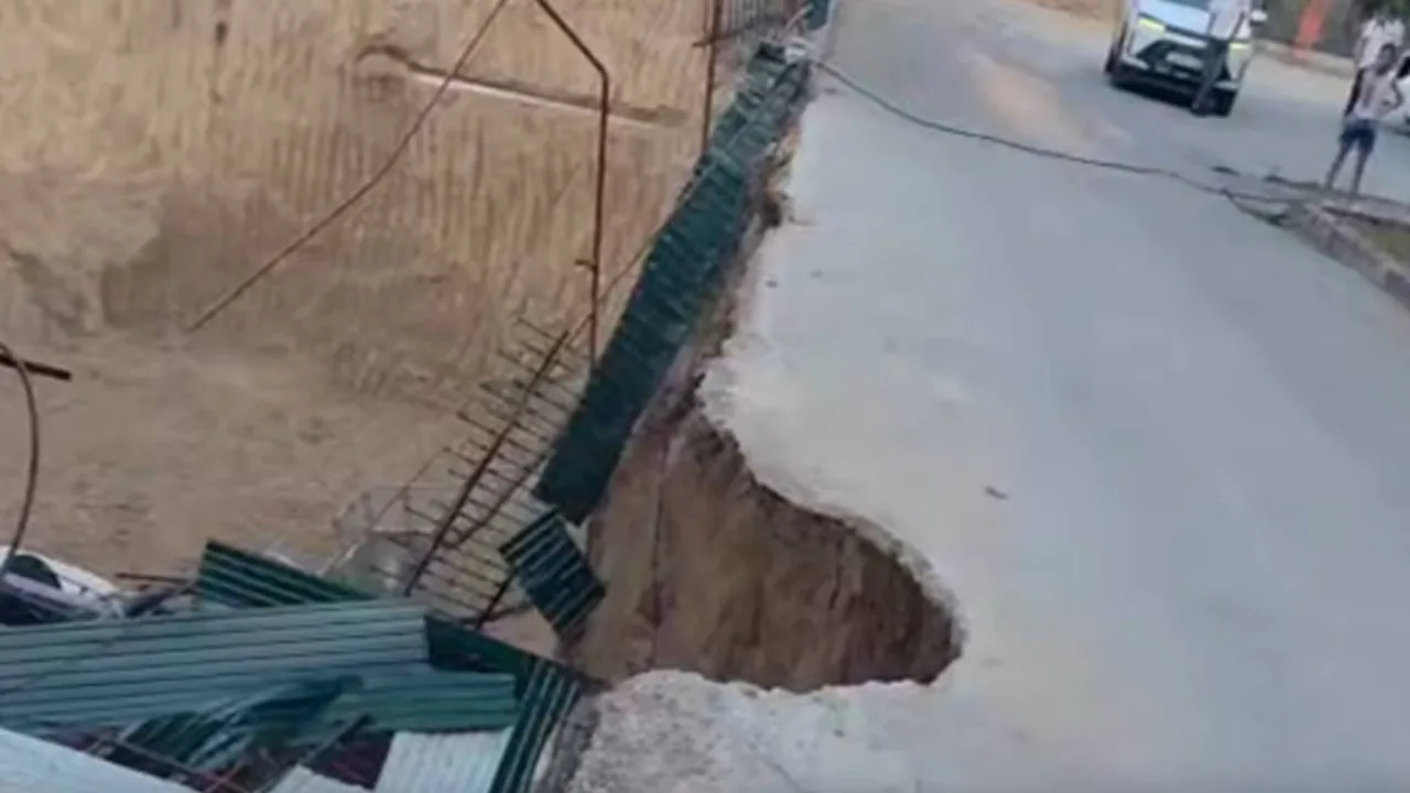 Landslide occurs at a construction site in Tashkent: officials issue a statement on the incident
