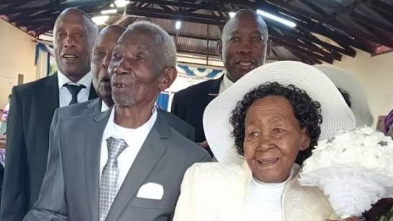 90 and 95-Year-Old Couple Get Married After 64 Years Together